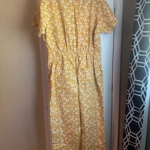 Big Bud Press Lazy Daisy short sleeve jumpsuit NWT 1X